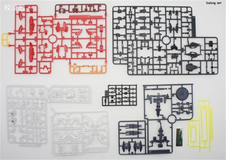 钢普拉Build 综合 HGBD:R 008 核心高达(实战配色)＆火星四型组件 - 图片